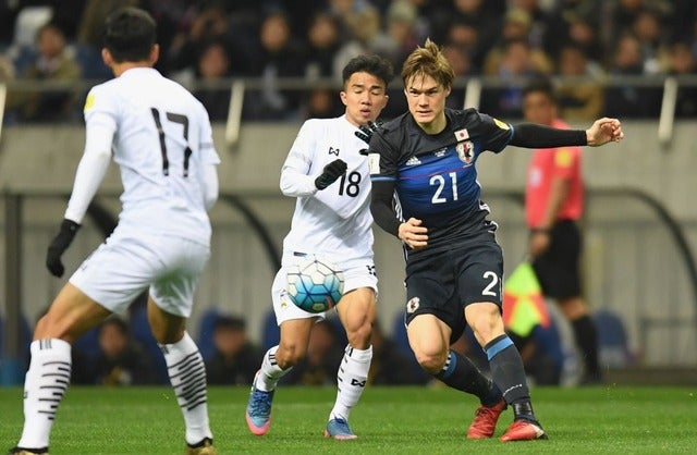 酒井高徳 参考画像（2017年3月28日）（c）Getty Images