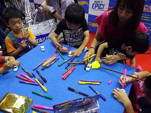 Hot Wheels デザインチャレンジ（2017年6月3日）《撮影 大野雅人（Gazin Airlines）》