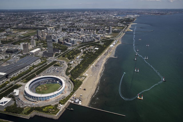 レッドブル・エアレース千葉2017で室屋義秀が優勝（2017年6月4日）Samo Vidic/Red Bull Content Pool