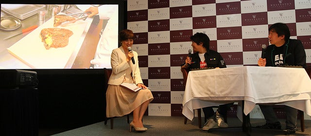 寺門ジモンらが登壇した六本木ウルフギャング・ステーキエンターテインメント 発表（5月29日、東京・六本木）