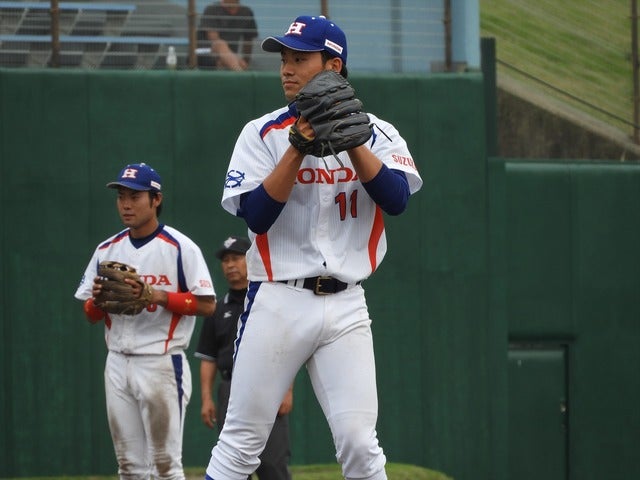 Honda鈴鹿・竹内諒(松阪→早大)撮影：手束仁