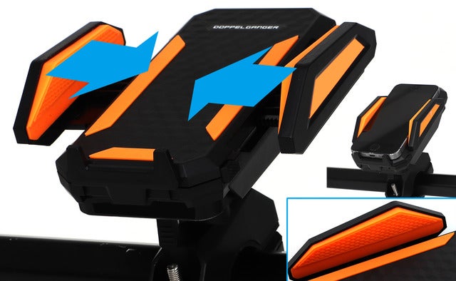 スマホを充電しながら自転車に固定できる「スマホバッテリーマウント」発売