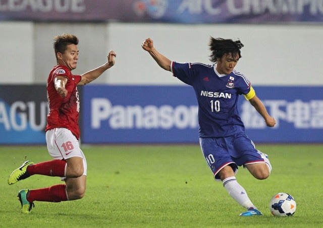 中村俊輔 参考画像（2014年4月22日）（c）Getty Images