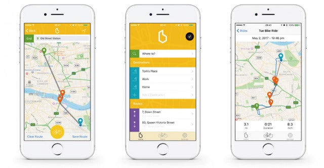 目的地までの方角＆距離だけを表示する自転車用スマートコンパス「ビーライン」先行予約開始