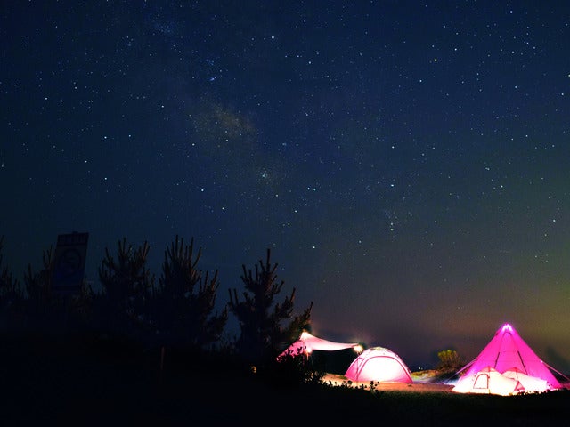 鮮やかなピンクのワンポールテントとタープ発売…ドッペルギャンガーアウトドア