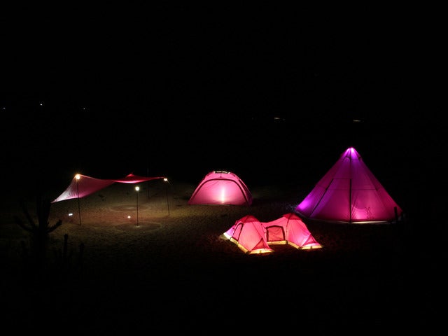 鮮やかなピンクのワンポールテントとタープ発売…ドッペルギャンガーアウトドア