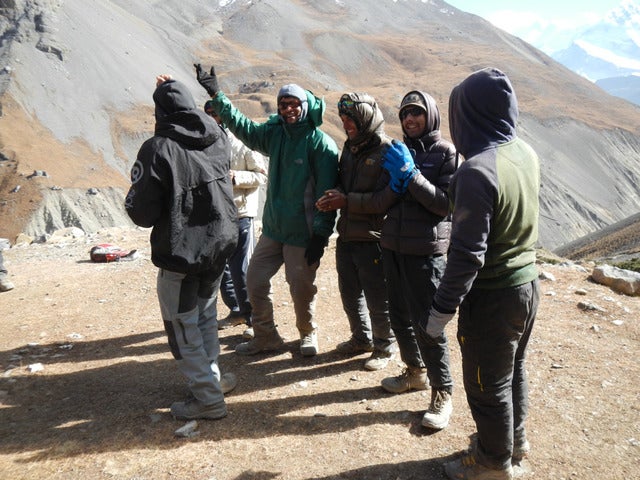 グループのリーダーとポーター達、いつも明るく前向きな姿に引っ張られたPhoto Asami SAKURA