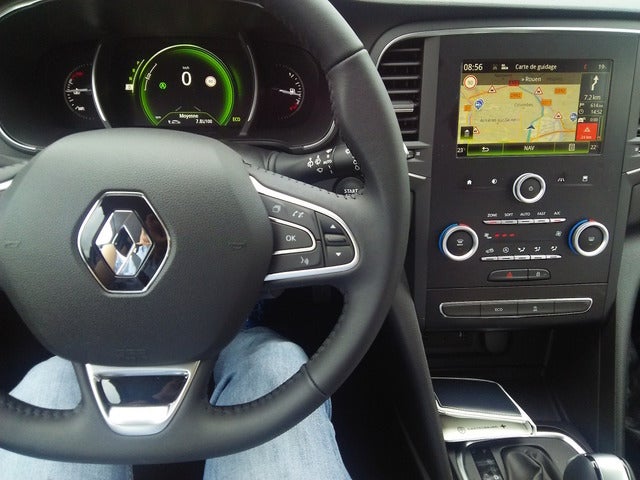 2016年に乗ったルノー・メガーヌ。最新のドライビングシステムが搭載されていた撮影=山口和幸