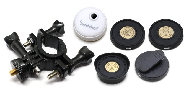 スイッチ無しで録画できる自転車用小型カメラ「Switcha!」発売
