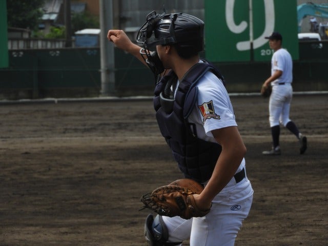 熊谷商・岡田大樹君撮影：手束仁