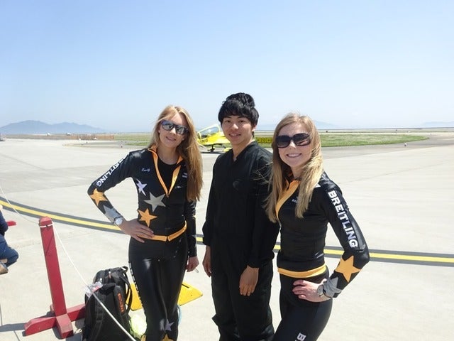 ブライトリング・ウィングウォーカーズ体験会レポート撮影者：大日方航