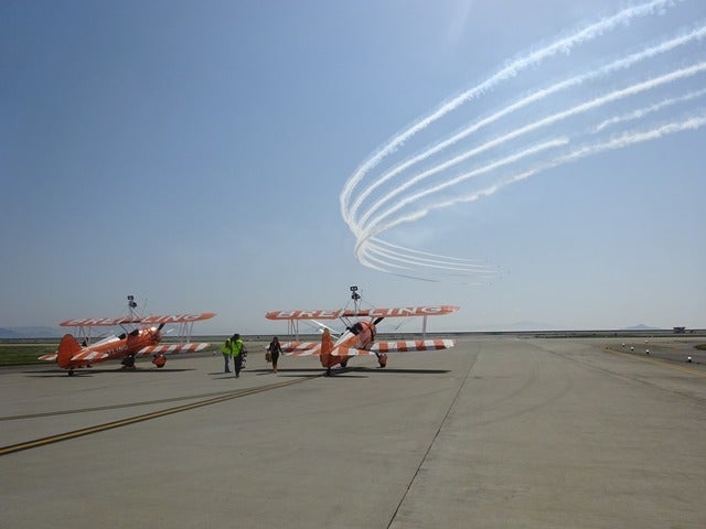 ブライトリング・ウィングウォーカーズ体験会レポート撮影者：大日方航