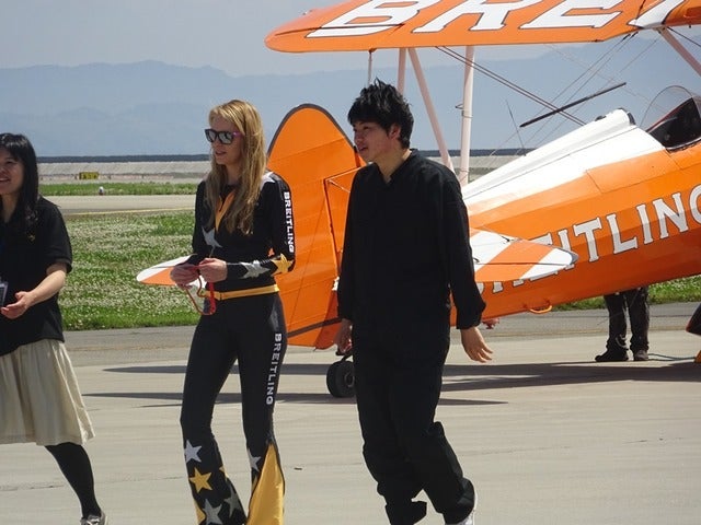 ブライトリング・ウィングウォーカーズ体験会レポート撮影者：大日方航