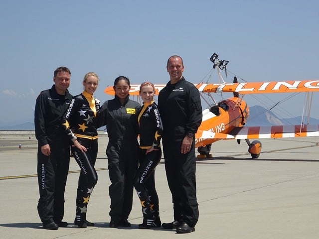 ブライトリング・ウィングウォーカーズ体験会レポート撮影者：大日方航