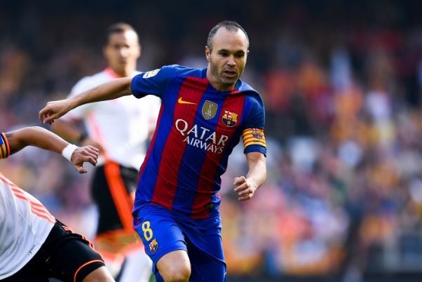 アンドレス・イニエスタ 参考画像（2016年10月22日）(c) Getty Images