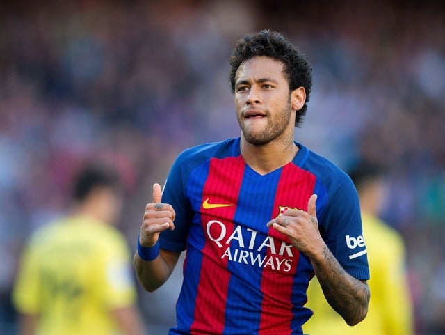 ネイマール 参考画像（2017年5月6日）(c) Getty Images