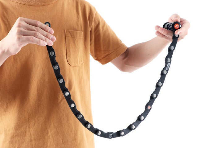 全長80cmの頑丈な自転車用キーレスロック発売