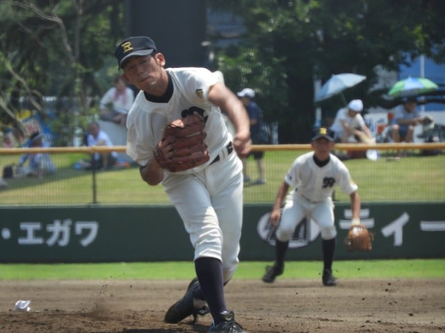 好投した左腕・高橋君撮影：手束仁