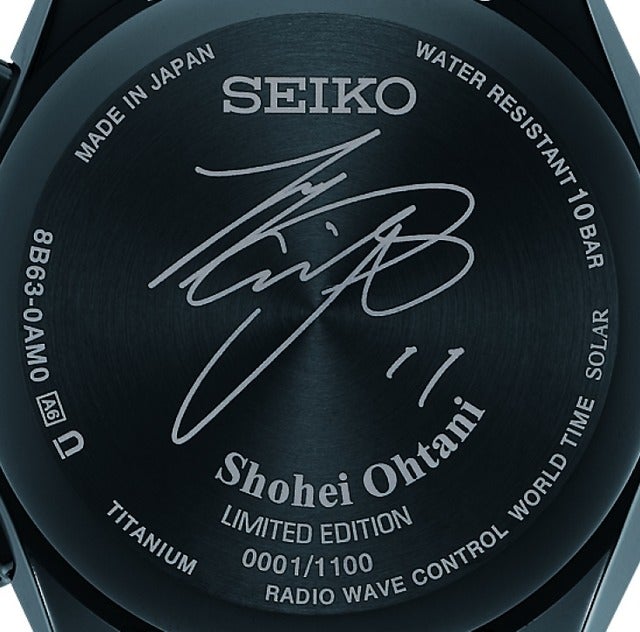 セイコー ブライツ、大谷翔平モデルを限定発売
