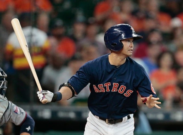 青木宣親（2017年7月16日）（c）Getty Images