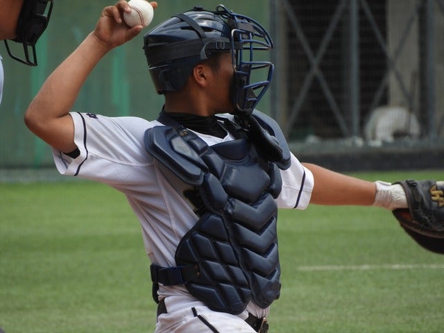 攻守に引っ張る長峯君撮影：手束仁