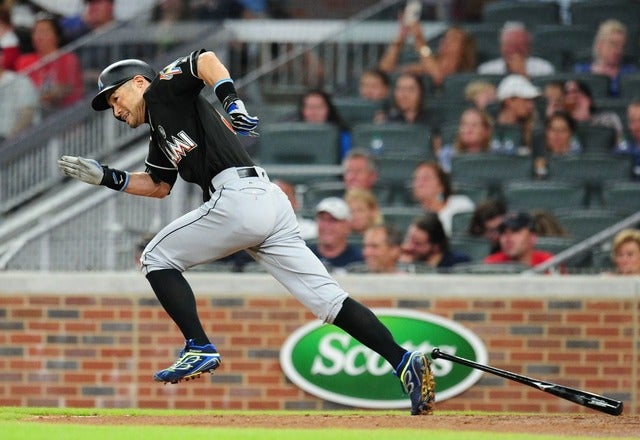 代打で1安打を放ったイチロー（2017年8月5日）(c) Getty Images