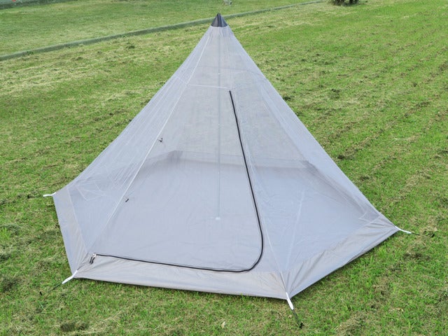 遮光コーティングを施した夏キャンプ向け「ワンポールテント」発売