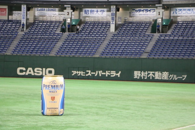 桑田がショート？侍ジャパン稲葉監督がピッチャー？…珍采配続出のサントリードリームマッチ撮影：山本有莉