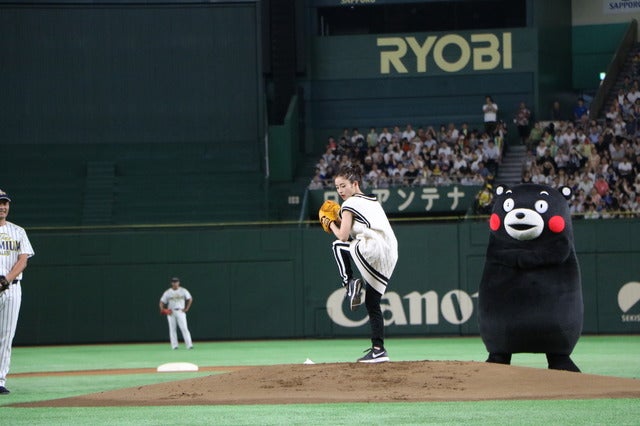 桑田がショート？侍ジャパン稲葉監督がピッチャー？…珍采配続出のサントリードリームマッチ撮影：山本有莉