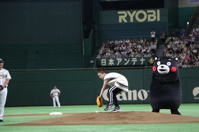 桑田がショート？侍ジャパン稲葉監督がピッチャー？…珍采配続出のサントリードリームマッチ撮影：山本有莉