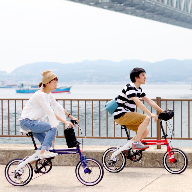 コンパクトな16インチ折りたたみ自転車「アーバンフラミンゴ」発売