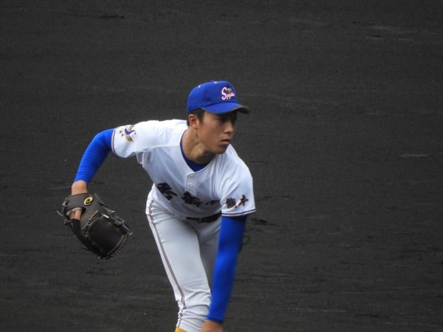 秀岳館・川端君撮影:手束仁