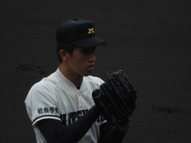 松商学園・青柳真珠君_撮影:手束仁