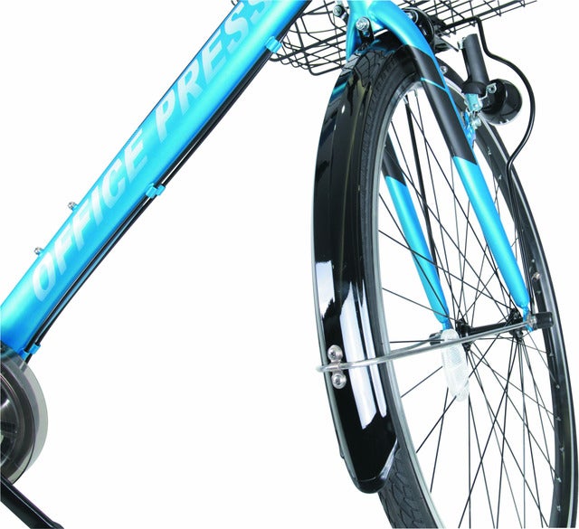 スーツで乗りやすい自転車「オフィスプレストレッキング」リニューアル発売