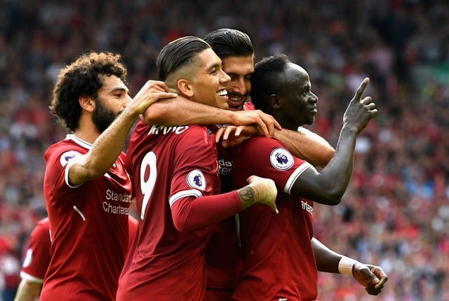 アーセナルに快勝したリバプール(2017年8月27日)(c) Getty Images