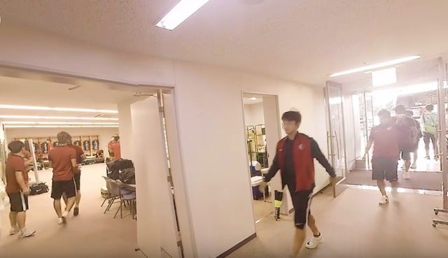 鹿島アントラーズ360度VR動画、mercari day来場者限定公開