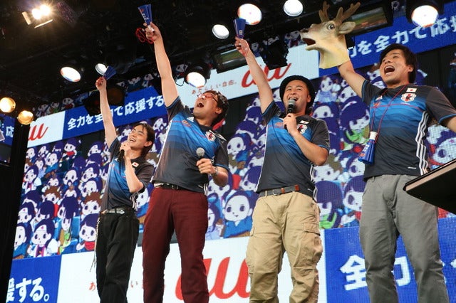 菅田将暉の予想的中!サッカー日本代表、W杯出場決定撮影:山本有莉