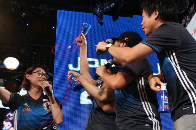 菅田将暉の予想的中!サッカー日本代表、W杯出場決定撮影:山本有莉