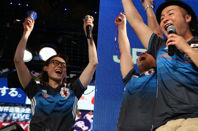 菅田将暉の予想的中!サッカー日本代表、W杯出場決定撮影:山本有莉