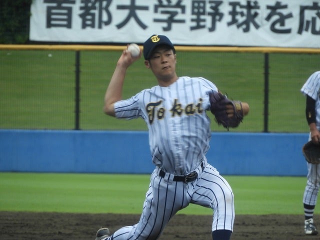 東海大・川畑諒太君(4年・聖望学園)撮影:手束仁