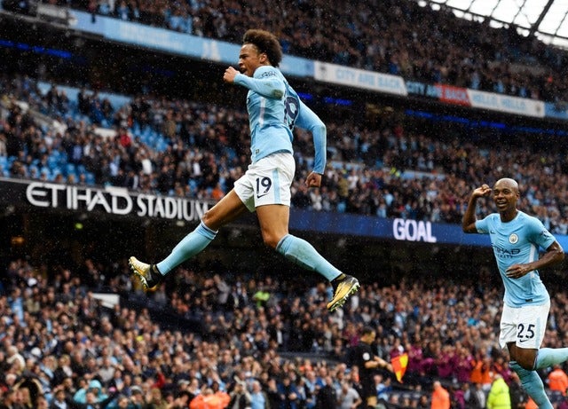 マンチェスター・シティがリバプールに5発大勝（2017年9月9日）(c) Getty Images