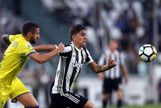 途中出場でゴールを決めたパウロ・ディバラ（2017年9月9日）(c) Getty Images