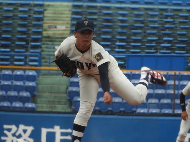 東洋大・藤井君(3年・富士市立)手束仁