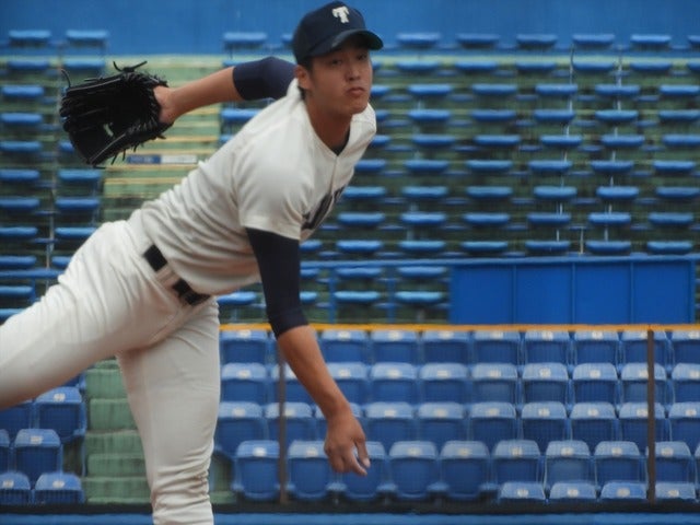 東洋大・梅津君(3年・仙台育英)手束仁