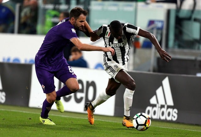 ユベントス対フィオレンティーナ(2017年9月20日)(c) Getty Images