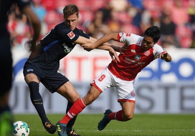 武藤嘉紀（2017年9月23日）(c) Getty Images