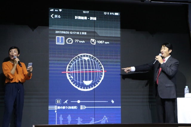 宮本氏によるデモンストレーション撮影：山本有莉