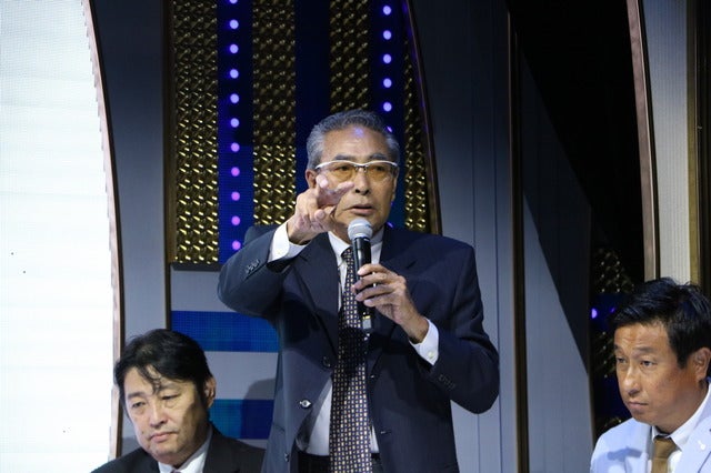 元巨人・中村稔氏撮影：山本有莉