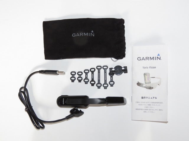 視線を下に落とさずナビ情報が確認できる「Garmin Varia VisionJ」撮影:津々見友彦