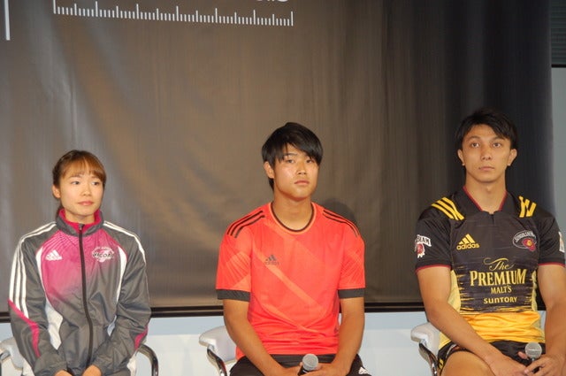 アディダスフットウェア開発施設開業に関する記者説明会(2017年10月2日)撮影:北川雄太